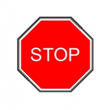 Stop Sign Backer